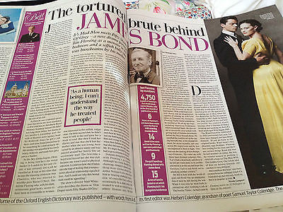 Weekend Magazine February 2014 - JOAN COLLINS Ian Fleming Kim Bodnia James Bond