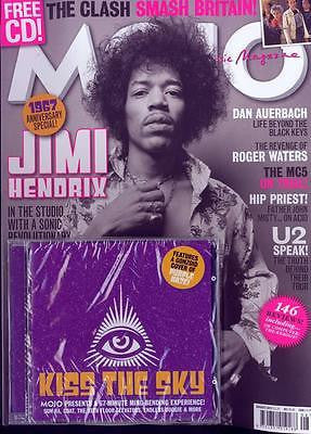 MOJO magazine August 2017 - Jimi Hendrix Dan Auerbach Roger Waters U2
