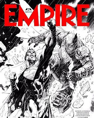 Empire Magazine March 2016 Batman Vs Superman Jim Lee Special Subscribers Cover