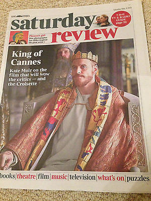 UK TIMES SATURDAY REVIEW - MICHAEL FASSBENDER - MACBETH - LEE MILLER - MAY 2015