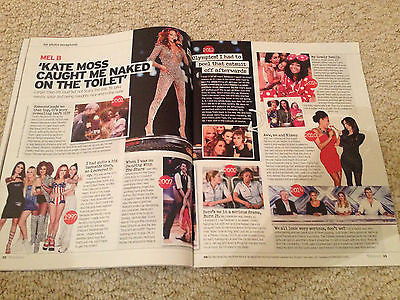 HOLLY WILLOUGHBY PHOTO INTERVIEW NOTEBOOK MAGAZINE MARCH 2015 MEL B SPICE GIRLS