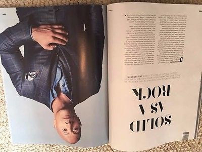 Dwayne Johnson UK Photo Cover Interview Square Mile Magazine 2017 Ricky Whittle