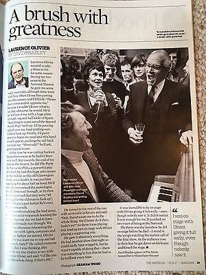 UK Observer Magazine January 2017 Viola Davis Sir Laurence Olivier David Bradley