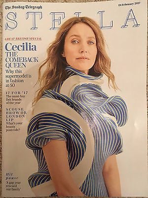 UK STELLA magazine - February 2017 Cecilia Chancellor Cover