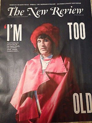(UK) INDEPENDENT MAGAZINE OCTOBER 2015 NOEL FIELDING MIGHTY BOOSH PHOTO COVER