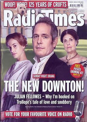 Doctor Thorne TOM HOLLANDER Photo Cover UK Radio Times Magazine March 2016 NEW
