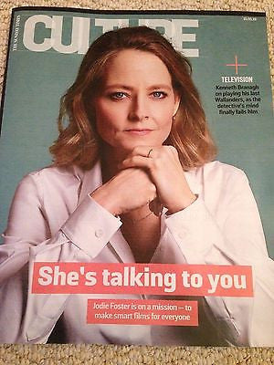 JODIE FOSTER - KENNETH BRANAGH - PAUL McCARTNEY Culture UK magazine 15 May 2016