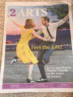 UK Times 2 Arts January 2017 Ryan Gosling Emma Stone La La Land Interview