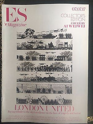 AI WEIWEI 'London United' ARTIST COVER 2 - UK ES Magazine July 2017