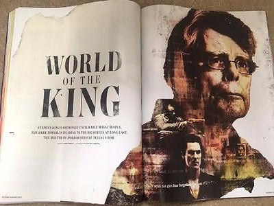 UK Empire Magazine August 2017 Stephen King Adam Driver Rooney Mara