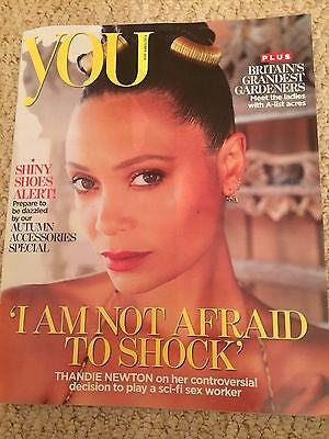 THANDIE NEWTON PHOTO COVER INTERVIEW UK YOU MAGAZINE OCTOBER 2016