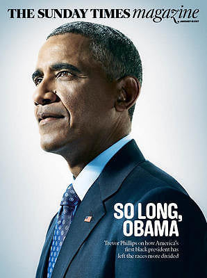 UK Sunday Times Magazine January 2017 Barack Obama - 8 Years In Office In Photos