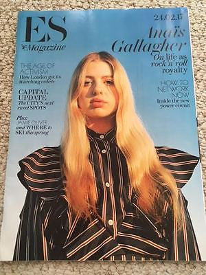 ANAIS GALLAGHER Noel Photo Cover interview UK LONDON ES MAGAZINE February 2017
