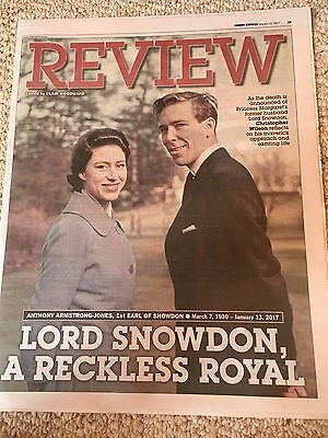 UK Express Review January 2017 Lord Snowdon Princess Margaret