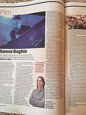 UK Guardian Supplement January 2017 Robert Carlyle Begbie interview