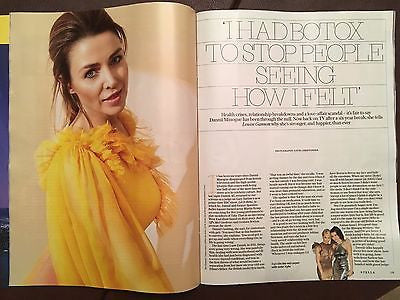 DANNII MINOGUE Photo interview UK Stella MAGAZINE January 2017
