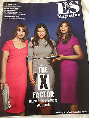 UK ES MAGAZINE - KAY BURLEY SUSANNA REID ROMILLY WEEKS - 1 MAY 2015