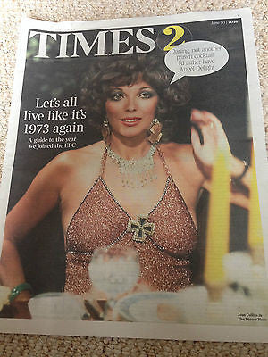 JOAN COLLINS cover 1973 SPECIAL UK BEYONCE 2016