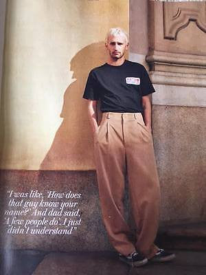 Sean Penn HOPPER PENN on Brad Pitt PHOTO INTERVIEW UK ES Magazine March 2017