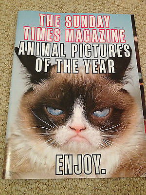SUNDAY TIMES MAGAZINE DEC 14 2014 ANIMAL PICTURES OF THE YEAR SPECIAL ISSUE