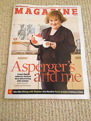 UK SUSAN BOYLE Observer Magazine Cover Interview Clippings SUBO December 2013
