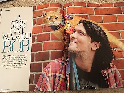 YOU Magazine October 2016 Street Cat Named Bob The Streetcat James Bowen