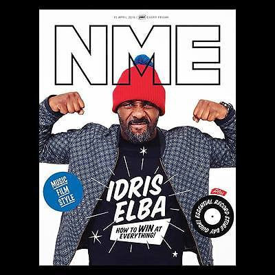 Luther IDRIS ELBA Photo Cover Special UK NME MAGAZINE APRIL 2016