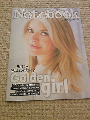 NOTEBOOK Magazine 2014 - Holly Willoughby Rick Astley Marti Pellow David Gandy