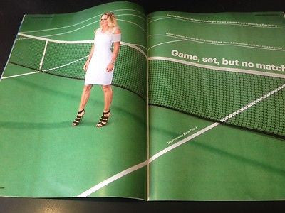 (UK) SUNDAY TIMES MAG MAY 2015 CAROLINE WOZNIACKI PHOTO INTERVIEW DAVID GUETTA