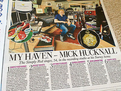 DEREK JACOBI & IAN MCKELLEN PHOTO INTERVIEW WEEKEND MAGAZINE 2015 MICK HUCKNALL