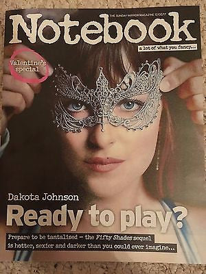 DAKOTA JOHNSON - 50 Shades Darker - Uk Notebook Magazine February 2017
