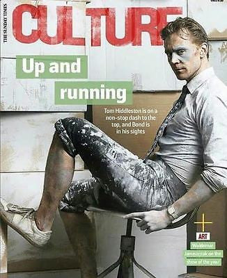 High Rise TOM HIDDLESTON Photo Interview UK CULTURE MAGAZINE March 2016 NEW