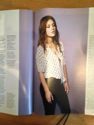 ADELE EXARCHOPOULOS interview Blue Is The Warmest Colour UK 1 DAY ISSUE 2013 ***