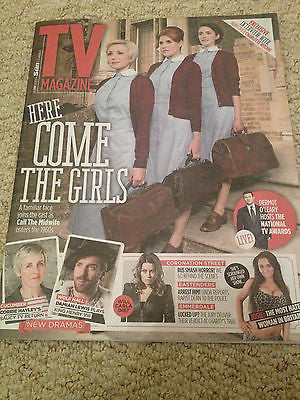 TV magazine January 2015 CALL THE MIDWIFE EMMA ATKINS ROBSON GREEN DAMIAN LEWIS