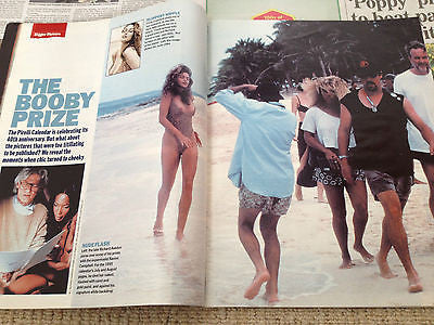 Sunday Times Magazine 19 June 2005 The Pirelli Calendar Pictures Cindy Crawford