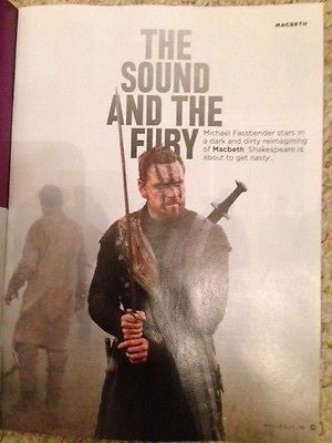 UK VUE MAG OCT 2015 MICHAEL FASSBENDER BENEDICT CUMBERBATCH JOSEPH GORDON LEVITT