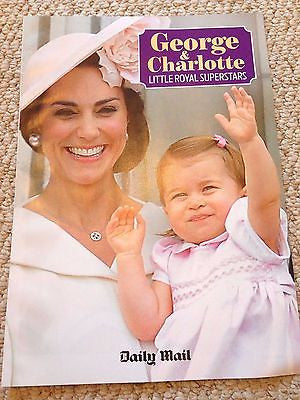 (UK) DAILY MAIL 7/16/16 KATE MIDDLETON PRINCE GEORGE & CHARLOTTE 24 PAGE UK MAG