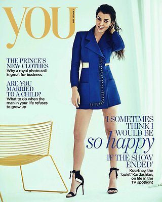 KOURTNEY KARDASHIAN on KIM PHOTO UK COVER INTERVIEW YOU MAGAZINE AUGUST 2016