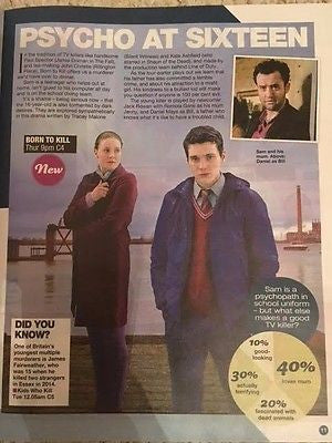 (UK) WE LOVE TV MAGAZINE APRIL 2017 PETER CAPALDI DR WHO JOHN SIMM DANIEL MAYS