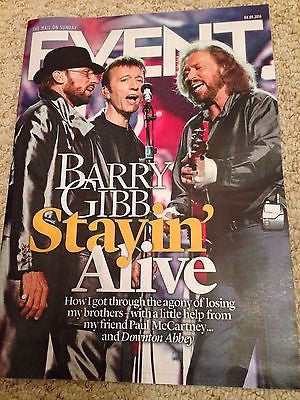 THE BEE GEES Barry Gibb Photo Cover Interview Event Magazine September 2016