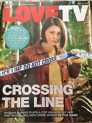 UK Love TV Magazine 8 July 2017 MyAnna Buring Ben Batt Keanu Reeves Ross Kemp