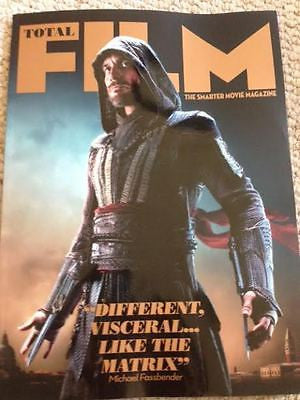 TOTAL FILM MAGAZINE 11/2016 Assassin's Creed MICHAEL FASSBENDER Collectors Cover