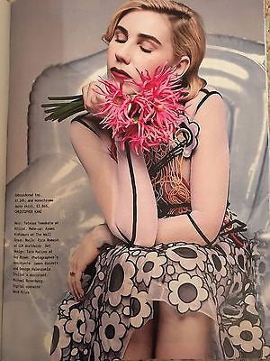 Style Magazine January 2017 Zosia Mamet Girls Princess Diana Maye Musk