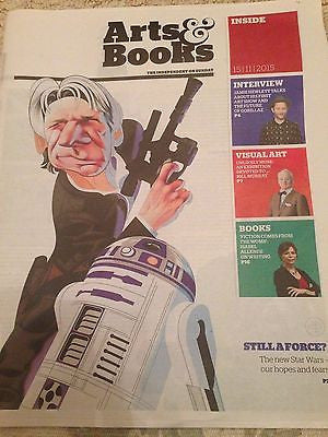STAR WARS THE FORCE AWAKENS PHOTO COVER INDEPENDENT ARTS NOVEMBER 2015