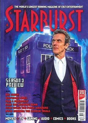 PETER CAPALDI DOCTOR WHO PHOTO COVER INTERVIEW UK STARBURST MAGAZINE SEPT 2015