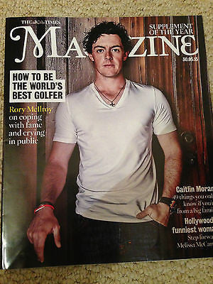 RORY McILROY PHOTO INTERVIEW TIMES MAGAZINE MAY 2015 MELISSA McCARTHY