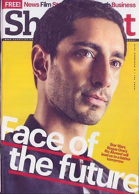 (UK) Shortlist Magazine December 2016 Riz Ahmed - Star Wars: Rogue One UK Cover