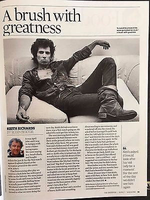 UK Observer Magazine June 2017 John Hamm Keith Richards The Rolling Stones