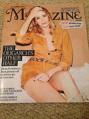 ELENA PERMINOVA PHOTO COVER INTERVIEW TIMES MAGAZINE 2015 HOWARD MARKS CHOUPETTE