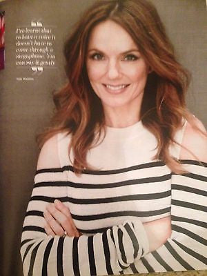 Spice Girls GERI HALLIWELL Photo Cover Interview UK YOU MAGAZINE March 2016